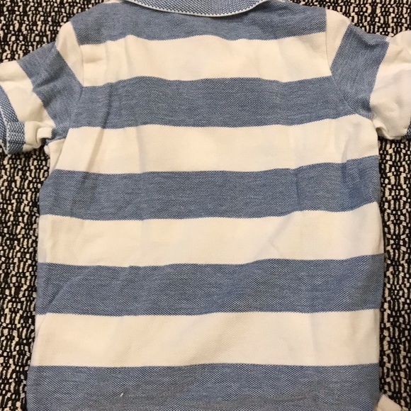 3/$15 H&M Baby Striped Polo Shirt 6-9 mo - Picture 4 of 11